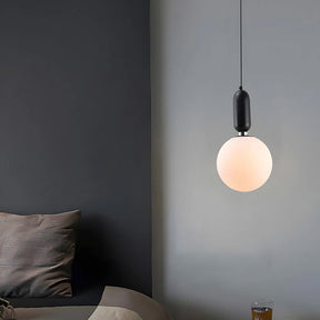 Nordic Glass Globe Ball Pendant Light for Dining Room Kitchen