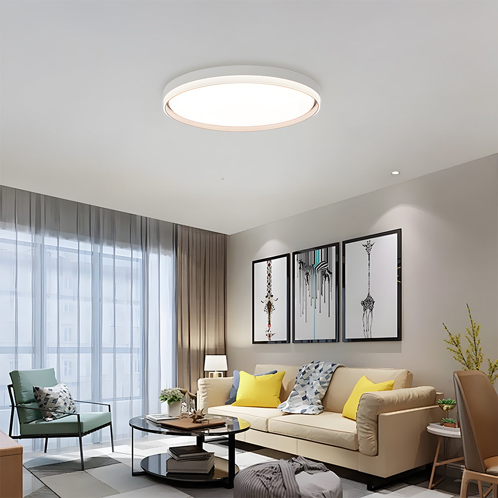 Modern living room with beige sofa, coffee table, and decorative pillows.