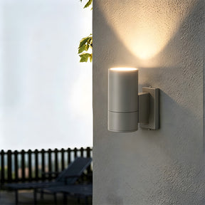IP65 Cylindrical Aluminium Led Outdoor Wall Lights For Garden Exterior