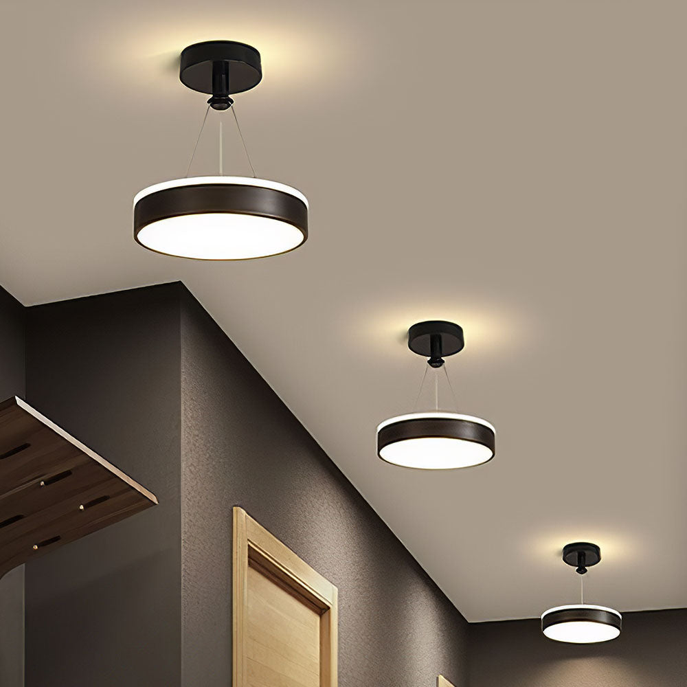 Modern Metal LED Pendant Ceiling Lights For Hallway