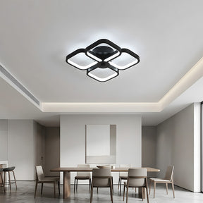 Contemporary LED Flush Mount Acrylic Ceiling Lights for Bedroom