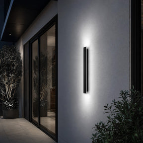 Modern Minimalist Waterproof Outdoor Linear Wall Lamp for Porch