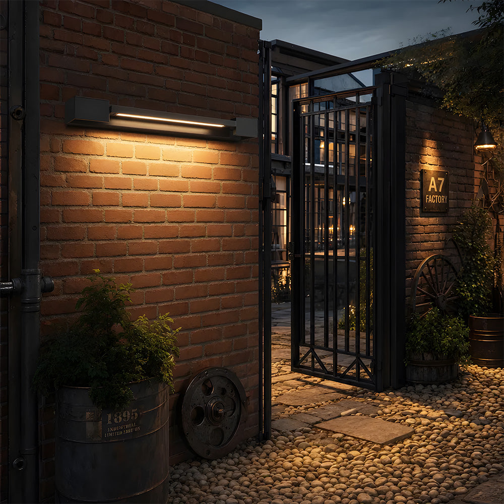 Linear Aluminium LED Outdoor Wall Lights for Garden Porch