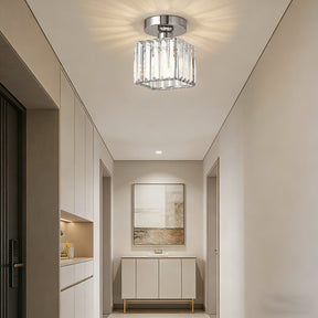 Modern 1-Light Hallway Flush Mount Ceiling Light