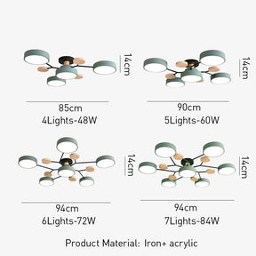 Living room modern led ceiling lights