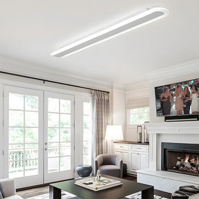 Nordic Edge Linear LED Flush Mount Ceiling Light