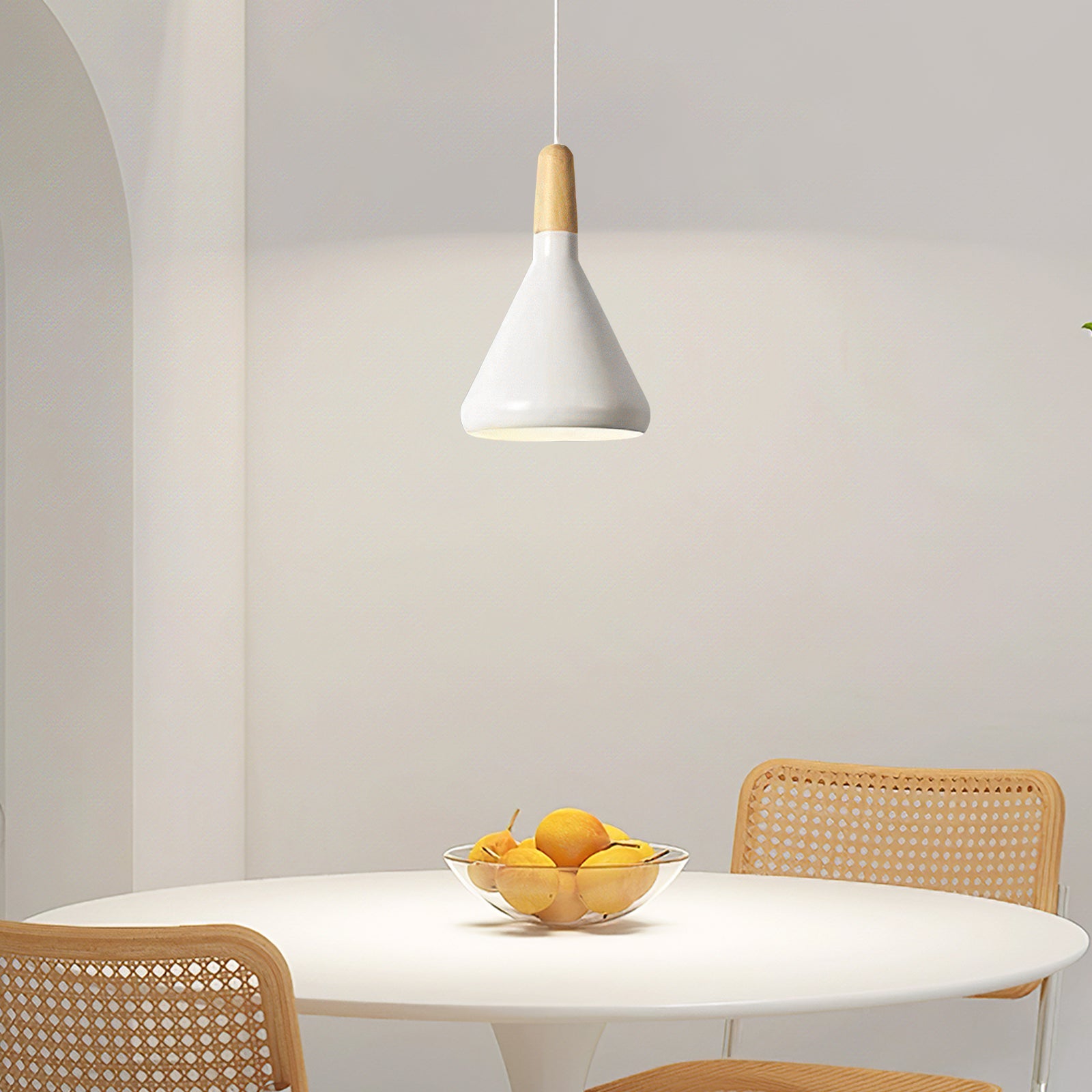 Nordic Macaron Creative Wooden Pendant Lamp