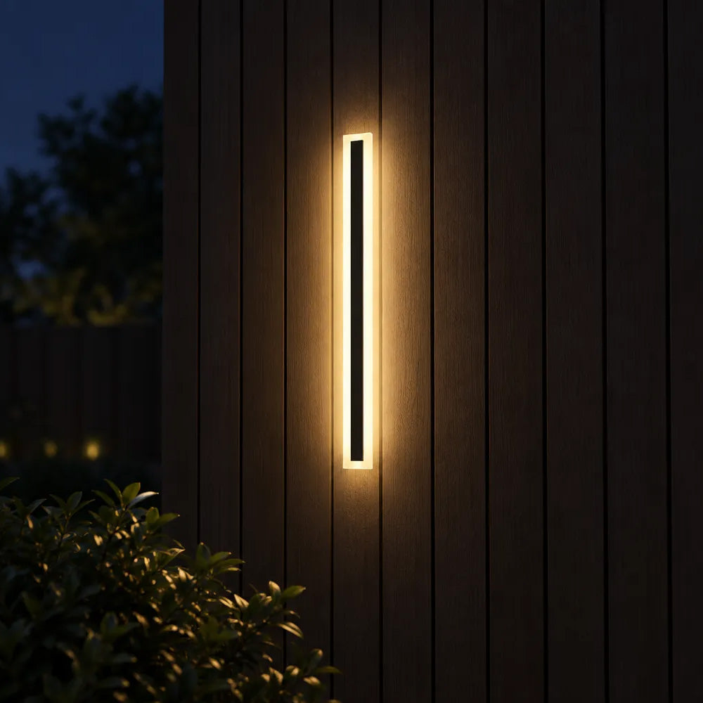Helios Long Strip IP65 Outdoor Wall Light