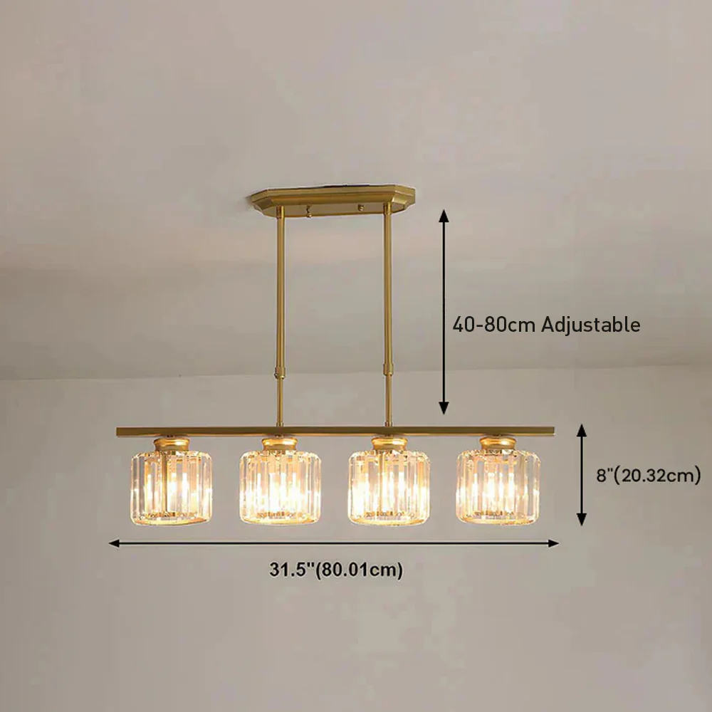 Modern minimalist Crystal Lights