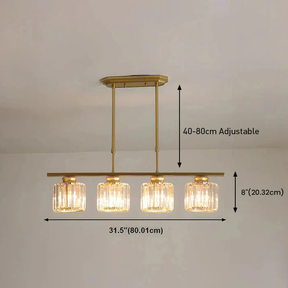 Modern minimalist Crystal Lights