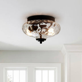 Vintage Glass Shade Hallway Ceiling Lights