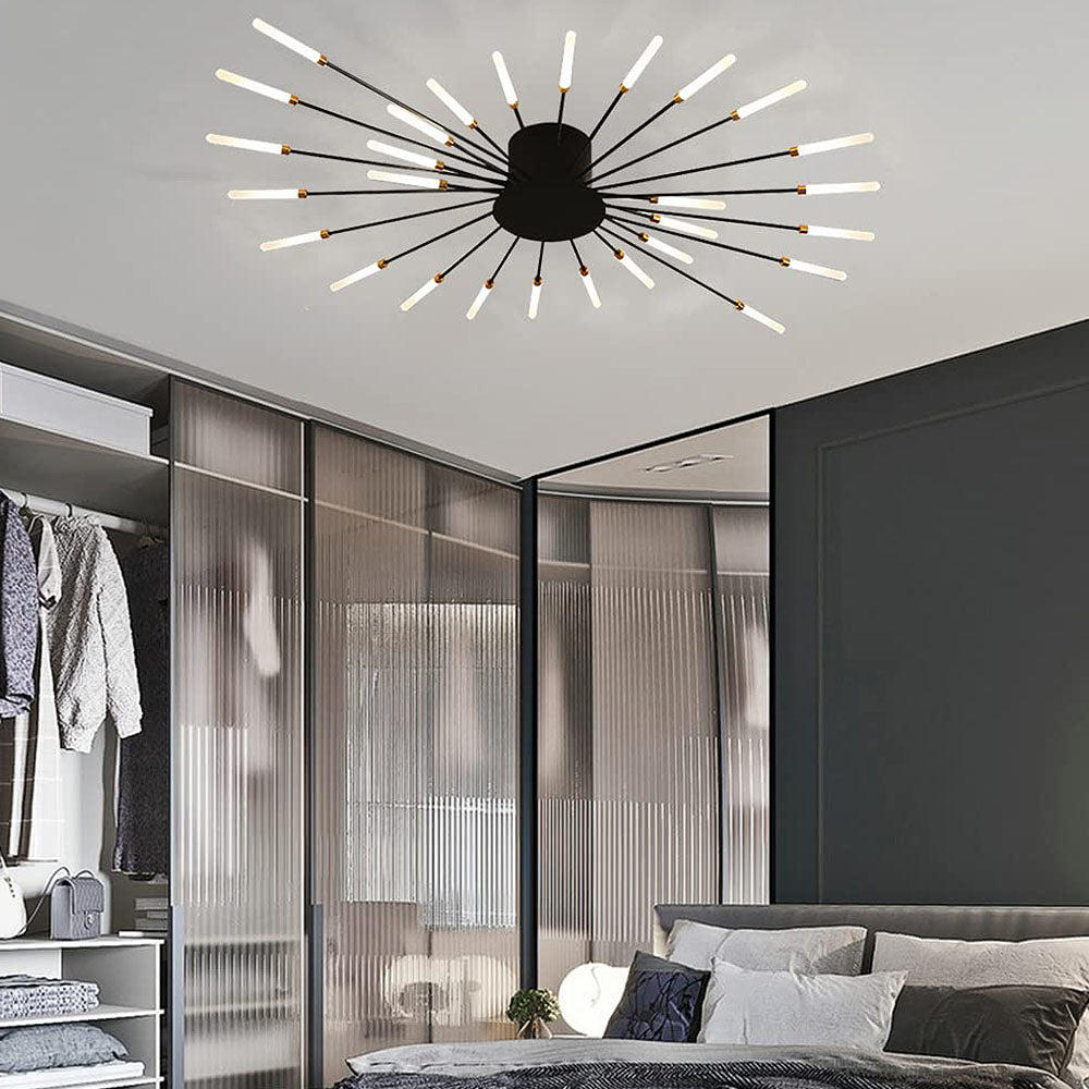 Multiple-Head Creativity Bedroom LED Ceiling Light