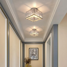 Crystal Modern Hallway Ceiling Light Fixture