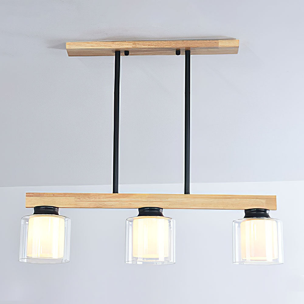 Nordic Wood Kitchen Bar pendant light