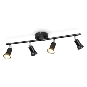 Modern Iron Multi-Head Track Ceiling Light  for Kitchen Bedroom