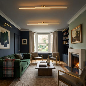 Nova Linear LED Semi-Flush Ceiling Lights