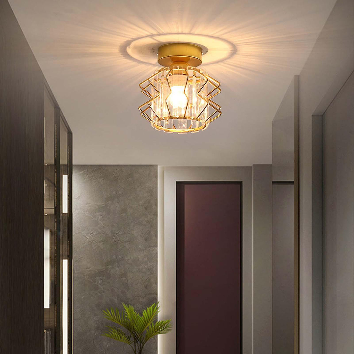 Modern Iron Ceiling Lights For Bedroom