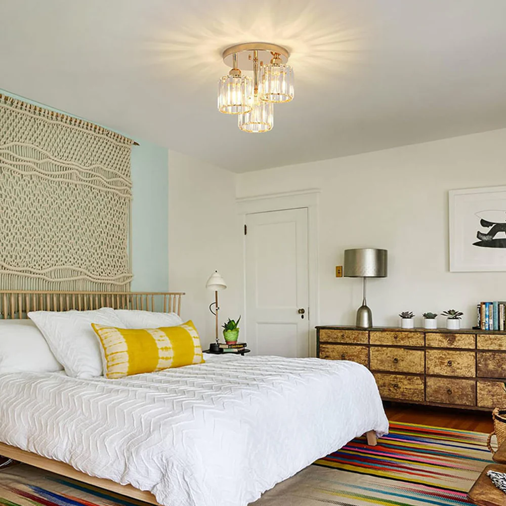 1-Light Hallway Flush Mount Ceiling Light