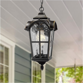 IP65 Outdoor Pendant Lights Courtyard Garden Front Door Lighting