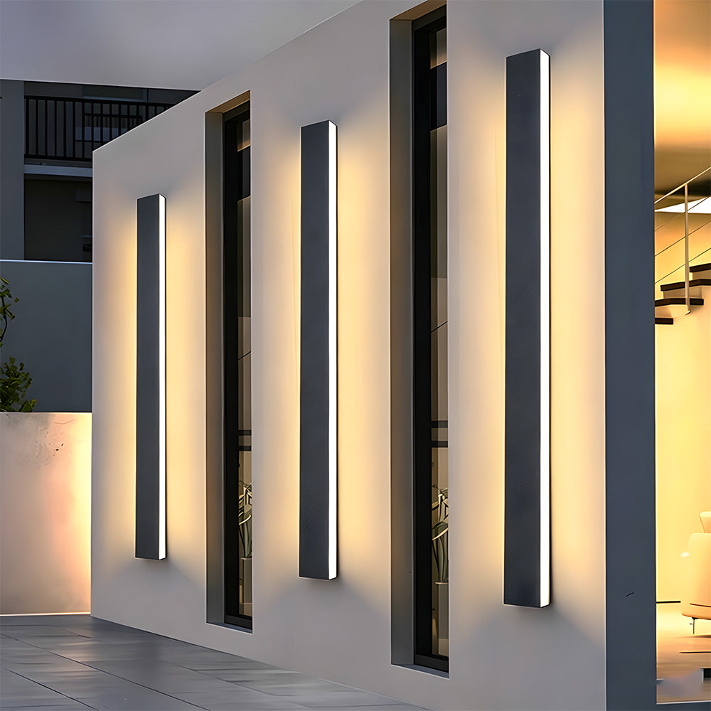 IP54 Contemporary Outdoor Wall Lights Solar Wall Lamp, Dusk to Dawn