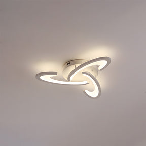 Modern Nordic Iron Living Room LED Ceiling Lights