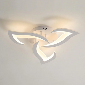 Nova Art Deco White LED Ceiling Lights