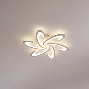 Modern Nordic Iron Living Room LED Ceiling Lights