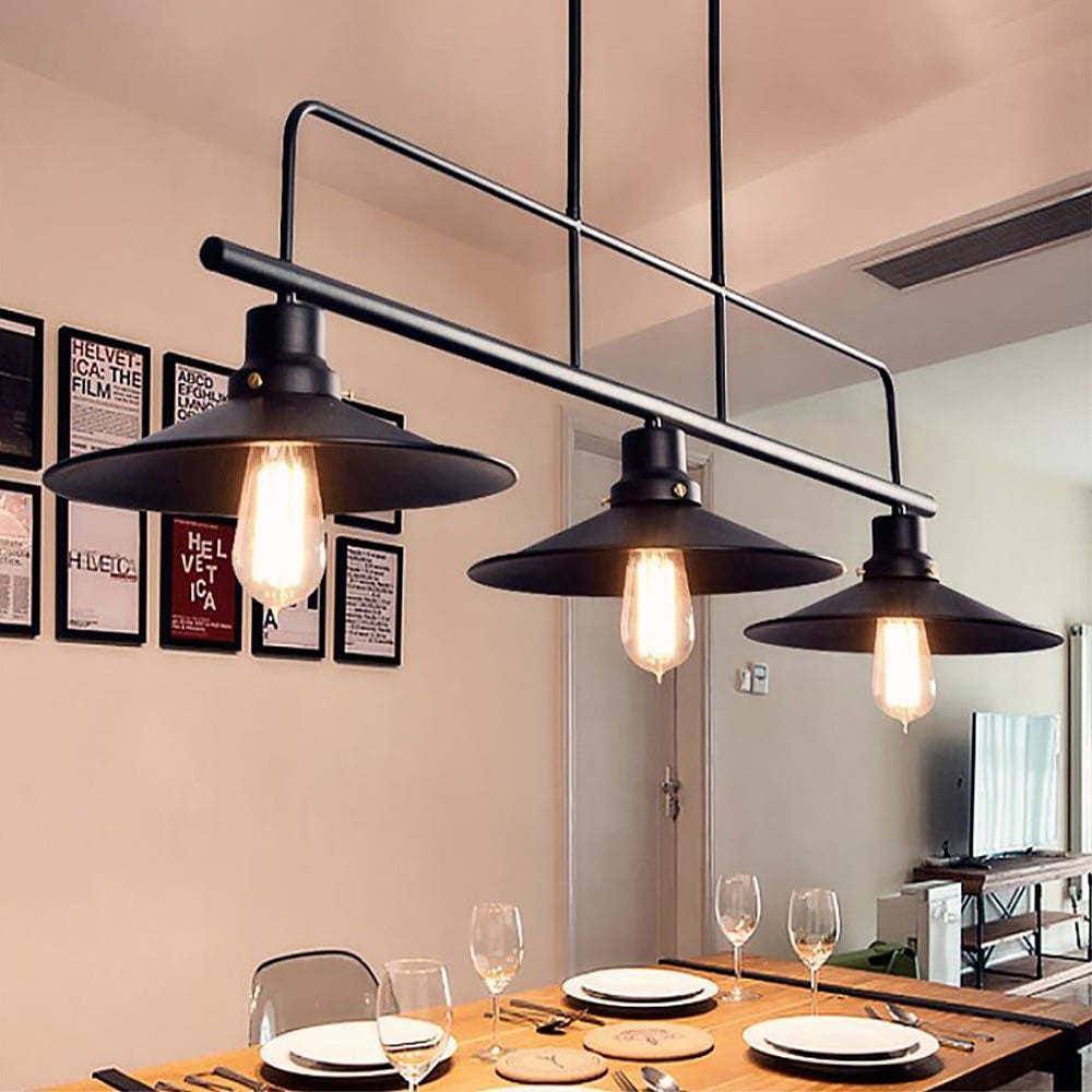 Industrial 3 Lights Kitchen Island Ceiling Light