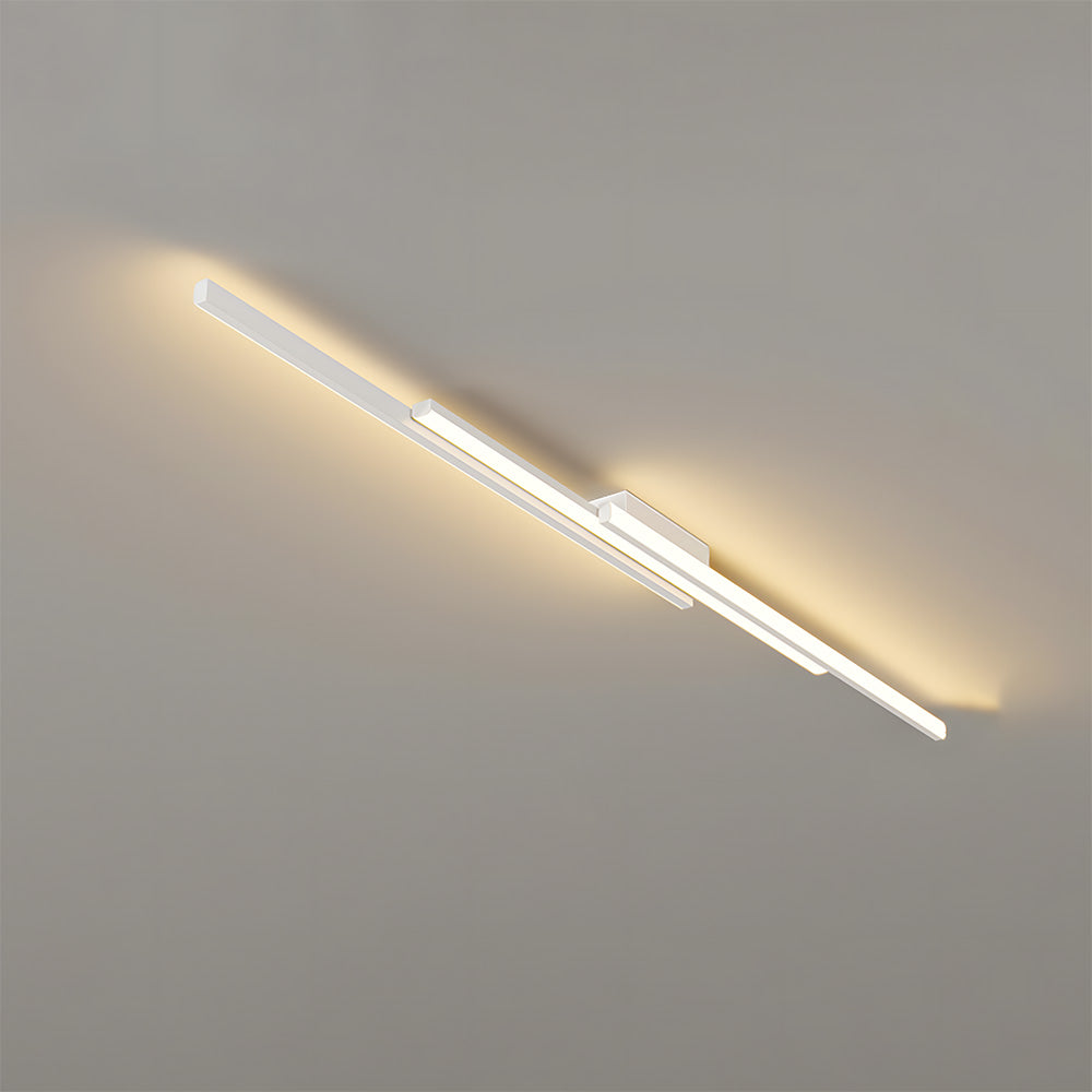 Modern Minimalist LED Flush Mount Aluminium Ceiling Lights for Hallway