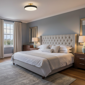 Minimalist Circular LED Ceiling Lights for Living Room, Bedroom