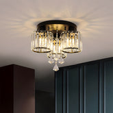 Contemporary Crystal Flush Mount Ceiling Lights