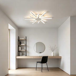 Stylish Multi Arm Acrylic LED Ceiling Lights for Living Room