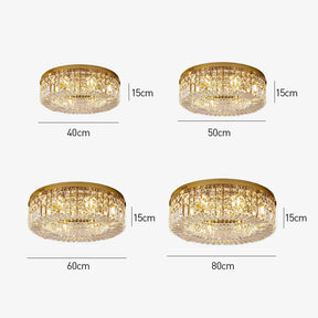 Modern Luxury Crystal Ceiling Light for Bedroom Kitchen Dining Room Living Room