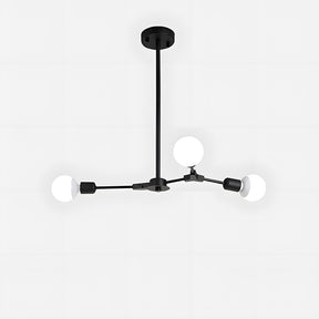 Elegant Iron Craft Living Room Flush Mount Ceiling Light