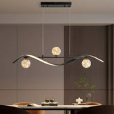 Modern Pendant Lights LED Linear Kitchen Island Lighting