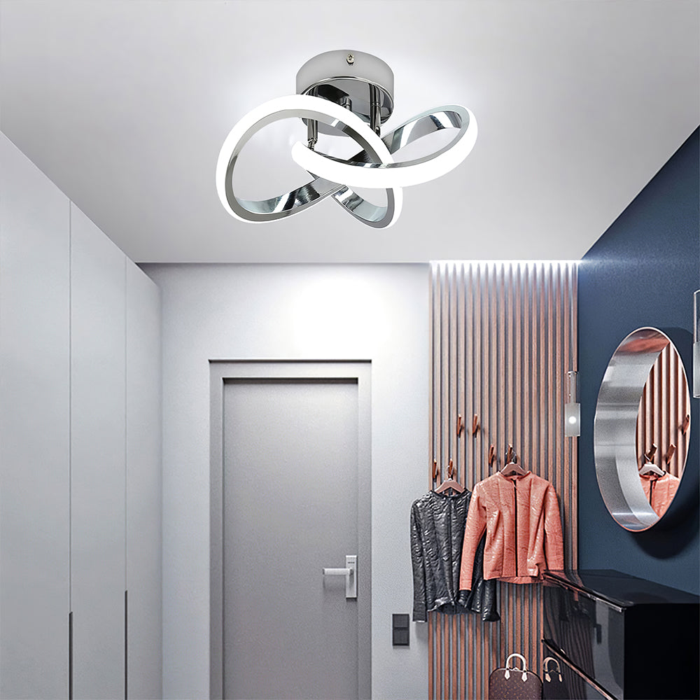 Led lights ceiling fixture for aisle entrance