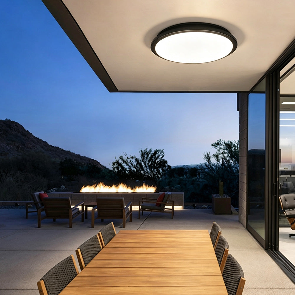 Modern Waterproof LED Outdoor Ceiling Lights for Porch Balcony