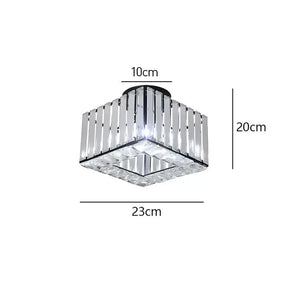 Crystal Modern Hallway Ceiling Light Fixture