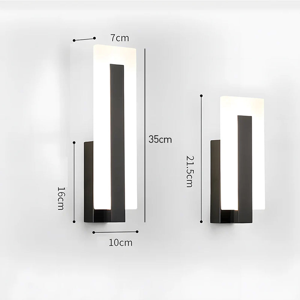 Modern Indoor LED Wall Sconce Fixture for Bedroom Hallway