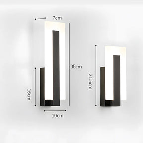 Modern Indoor LED Wall Sconce Fixture for Bedroom Hallway