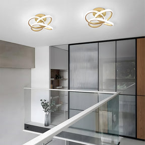Modern LED Semi Flush Ceiling Lights for Hallway, Living Room, Bedroom