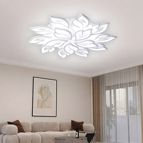 Creative Design Petals White Ceiling Light For Living Room