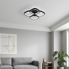 Contemporary LED Flush Mount Acrylic Ceiling Lights for Bedroom