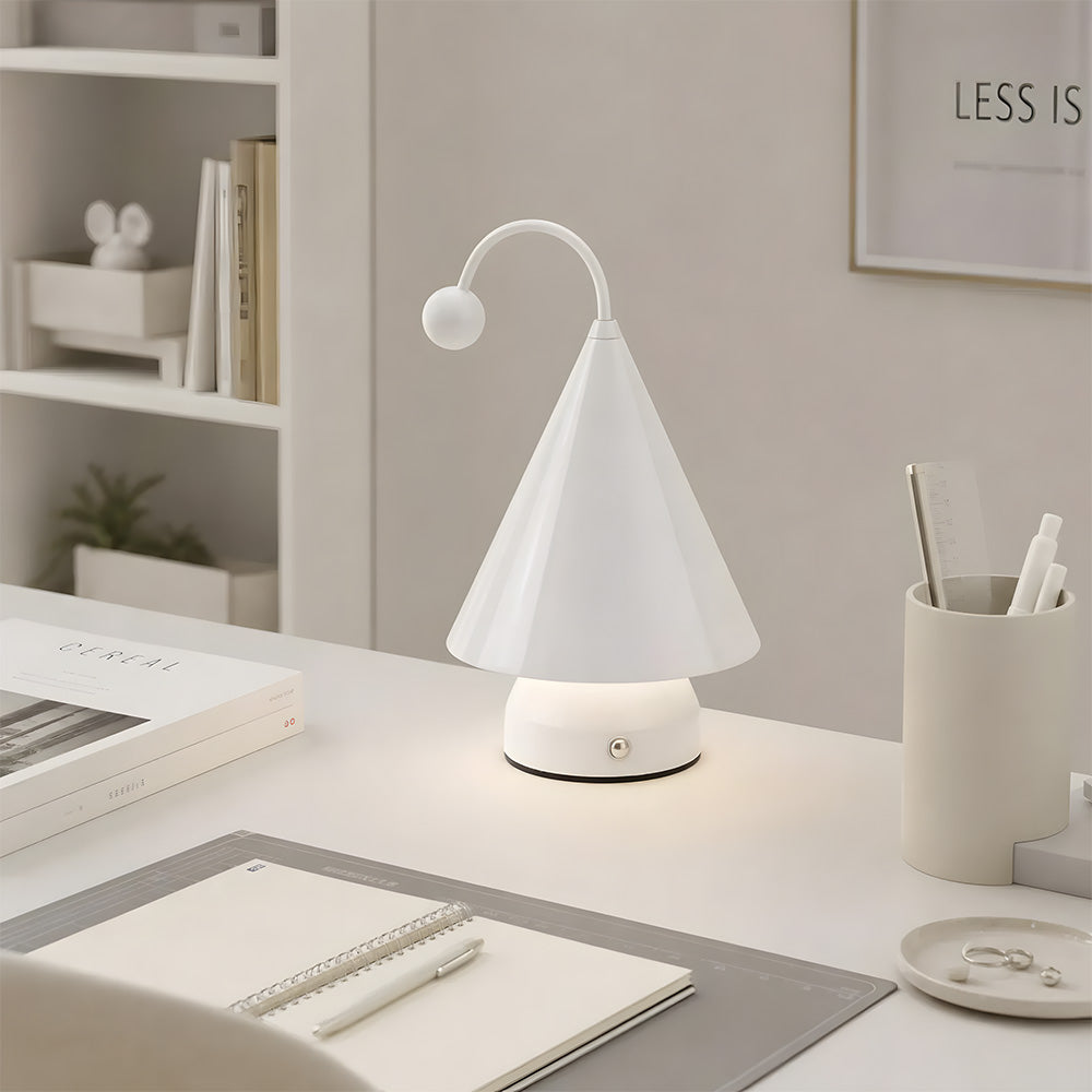 Classic Christmas LED Decoration Rechargeable Table Lamp for Bedroom