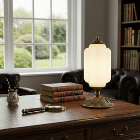 Modern Glass Light With Colored Glass Shade for Living Room