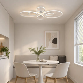 Modern Semi Flush Mount LED Ceiling Lights for Bedroom