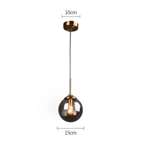 Nordic Morden Glass Dining Room Pendant Light