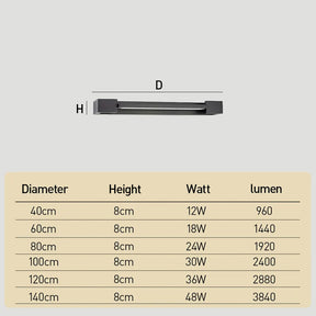 Linear Aluminium LED Outdoor Wall Lights for Garden Porch
