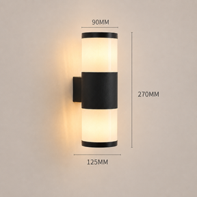 Modern Up and Down Waterproof Wall Sconce for Outdoor Porch