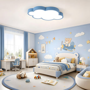 Modern Flush Mount Cloud-shaped LED Ceiling Lights For Bedroom